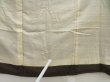 Photo8: 5313T06z410 Vintage Japanese Kimono Silk Men's JUBAN Edo era Dark brown (8)