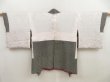 Photo6: 5313T11z500 Vintage Japanese Kimono Silk SHIBORI HAORI Mountain Black (6)