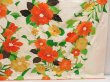 Photo7: 5313T12z1200 Vintage Japanese Kimono Silk FURISODE Flowers Off-white (7)