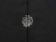 Photo5: 5314T05z510 Vintage Japanese Kimono Silk HAORI Shishi Black (5)