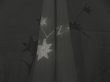 Photo3: 5314T10z290 Vintage Japanese Kimono Silk See through HAORI Maple Black (3)