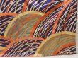 Photo7: 5314T12z1250 Vintage Japanese Kimono Silk FURISODE Bamboo 	Dark lavender (7)