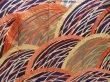 Photo8: 5314T12z1250 Vintage Japanese Kimono Silk FURISODE Bamboo 	Dark lavender (8)