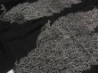 Photo10: GHG3z16  Japanese Kimono Silk BLACK HAORI 25pcs FREE SHIPPING (10)