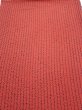 Photo1: 1Y02z60  Japanese Kimono Silk  FABRIC Shibori Red-Brown 41.7x14.4 (1)