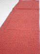 Photo3: 1Y05z100  Japanese Kimono Silk  FABRIC Shibori Red-Brown 65.7x14.6 (3)