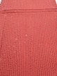 Photo1: 1Y06z100  Japanese Kimono Silk  FABRIC Shibori Red-Brown 66.5x14.6 (1)
