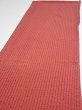 Photo3: 1Y06z100  Japanese Kimono Silk  FABRIC Shibori Red-Brown 66.5x14.6 (3)