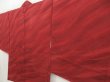 Photo2: 5315T06z520 Vintage Japanese Kimono Silk HAORI  Dark red (2)