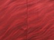 Photo3: 5315T06z520 Vintage Japanese Kimono Silk HAORI  Dark red (3)
