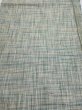 Photo1: 2N02z50  Japanese Kimono Silk TSUMUGI FABRIC  Light green 40.6x14.6 (1)