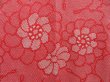 Photo3: 5316T02z510 Vintage Japanese Kimono Silk SHIBORI HAORI Flower Coral pink (3)