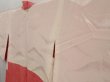Photo7: 5316T02z510 Vintage Japanese Kimono Silk SHIBORI HAORI Flower Coral pink (7)