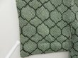 Photo6: 5316T04z420 Vintage Japanese Kimono Silk SHIBORI HAORI  Dull green (6)