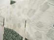Photo8: 5316T04z420 Vintage Japanese Kimono Silk SHIBORI HAORI  Dull green (8)