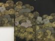 Photo3: 5316T06z560 Vintage Japanese Kimono Silk HAORI Chrysanthemum Black (3)