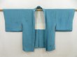 Photo5: 5316T10z560 Vintage Japanese Kimono Silk HAORI Tree Water blue (5)