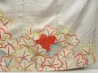 Photo7: 5316T12z1020 Vintage Japanese Kimono Silk FURISODE Maple Light gray (7)