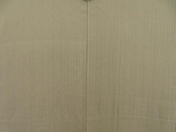 Photo3: 5320T08z580 Vintage Japanese Kimono Silk HAORI Bamboo Green-Gray (3)