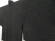 Photo2: 5321T05z230 Vintage Japanese Kimono Silk See through HAORI Karakusa Black (2)