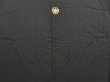 Photo3: 5321T10z410 Vintage Japanese Kimono Silk Men's See through HAORI Black (3)