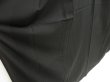 Photo3: 5321T01z590  Japanese Kimono Silk See through KUROMONTSUKI Plain Black (3)