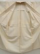 Photo7: 5326T04z610 Vintage Japanese Kimono Silk Men's JUBAN Plain Off-white (7)