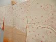 Photo7: 5326T07z560 Vintage Japanese Kimono Silk HAORI Sunset Light orange (7)