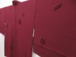 Photo2: 5326T09z610 Vintage Japanese Kimono Silk HAORI  Dark grape (2)