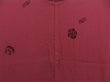 Photo3: 5326T09z610 Vintage Japanese Kimono Silk HAORI  Dark grape (3)