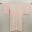 Photo1: 5326T11z570  Japanese Kimono Silk JUBAN Sakura Light pink (1)