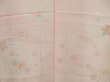 Photo3: 5326T11z570  Japanese Kimono Silk JUBAN Sakura Light pink (3)