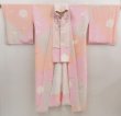 Photo6: 5326T12z640  Japanese Kimono Silk JUBAN Kanzashi Pink (6)