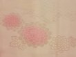Photo7: 5326T13z610 Vintage Japanese Kimono Silk JUBAN Chrysanthemum Pink (7)
