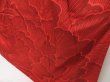 Photo4: 5327T09z860 Vintage Japanese Kimono Silk TSUMUGI TSUKESAGE Big peony (4)