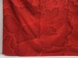Photo6: 5327T09z860 Vintage Japanese Kimono Silk TSUMUGI TSUKESAGE Big peony (6)