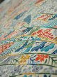 Photo4: 4L02z60  Japanese Kimono Silk  FABRIC Noshi Off-white 43.7x14.8 (4)
