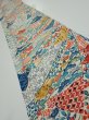 Photo1: 4L08z50  Japanese Kimono Silk  FABRIC Noshi Off-white 61.0x7.7 (1)