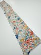 Photo5: 4L08z50  Japanese Kimono Silk  FABRIC Noshi Off-white 61.0x7.7 (5)