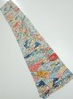 Photo1: 4L10z30  Japanese Kimono Silk  FABRIC Noshi Off-white 41.7x6.9 (1)
