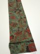 Photo2: 4L09z60  Japanese Kimono Silk  FABRIC Dragon  83.1x7.1 (2)