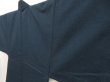 Photo6: 5329T08z660 Vintage Japanese Kimono Wool Men's HAORI Bird, Snake Dark navy (6)