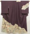 Photo1: 5329T10z1060  Japanese Kimono Silk Artist work TSUKESAGE Edo era (1)