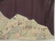 Photo6: 5329T10z1060  Japanese Kimono Silk Artist work TSUKESAGE Edo era (6)