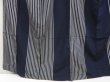 Photo4: 5329T11z930 Vintage Japanese Kimono Silk OMESHI  Dark navy (4)