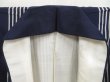 Photo8: 5329T11z930 Vintage Japanese Kimono Silk OMESHI  Dark navy (8)