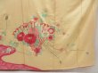 Photo7: 5329T12z1070 Vintage Japanese Kimono Silk FURISODE Folding fan Champagne (7)