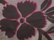 Photo4: 5330T01z380 Antique Japanese Kimono Silk MEISEN HAORI Nadeshiko Dark pink (4)
