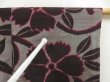 Photo5: 5330T01z380 Antique Japanese Kimono Silk MEISEN HAORI Nadeshiko Dark pink (5)