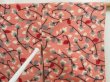 Photo5: 5330T03z380 Vintage Japanese Kimono Silk MEISEN HAORI Flower Pink (5)